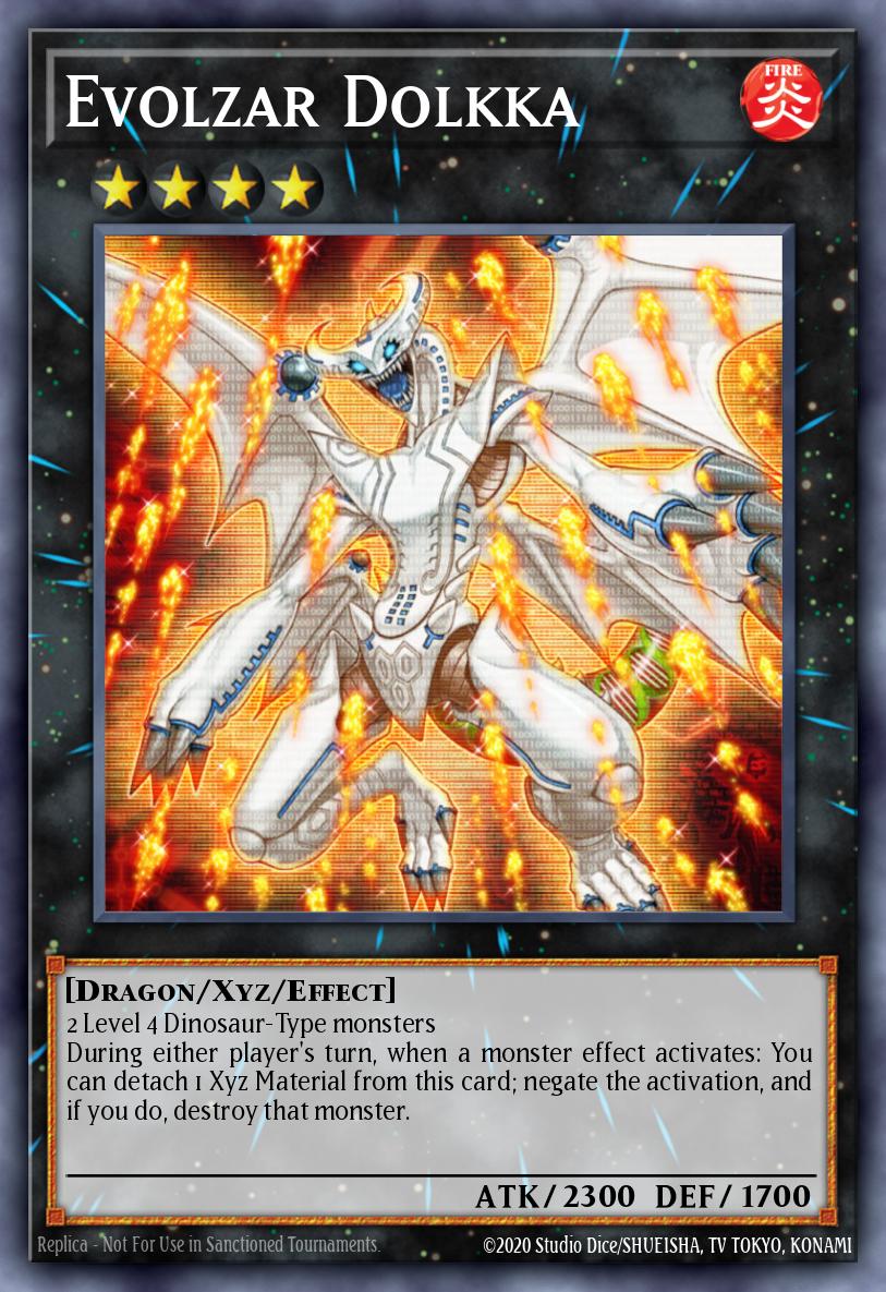 Evolzar Dolkka Yu-Gi-Oh card