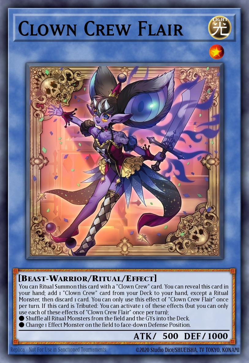 Clown Crew Flair Yu-Gi-Oh card