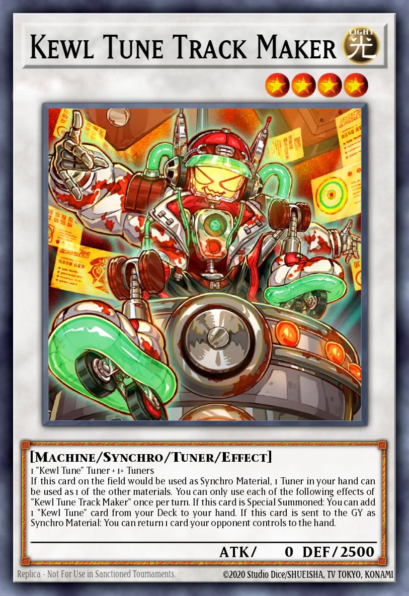 Kewl Tune Track Maker Yu-Gi-Oh card