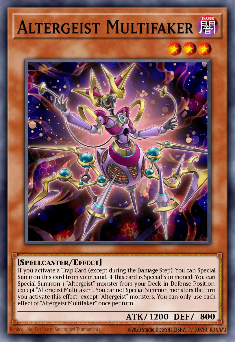 Altergeist Multifaker Yu-Gi-Oh card