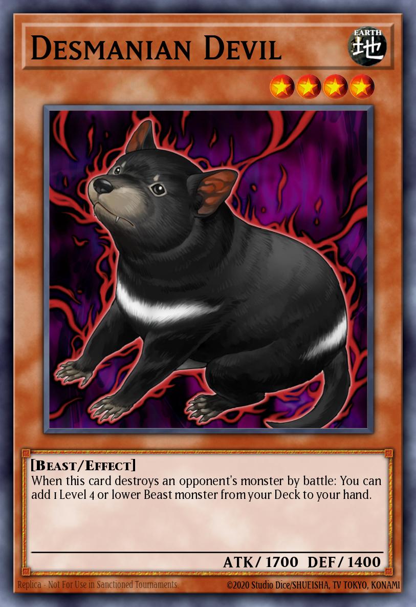 Desmanian Devil Yu-Gi-Oh card