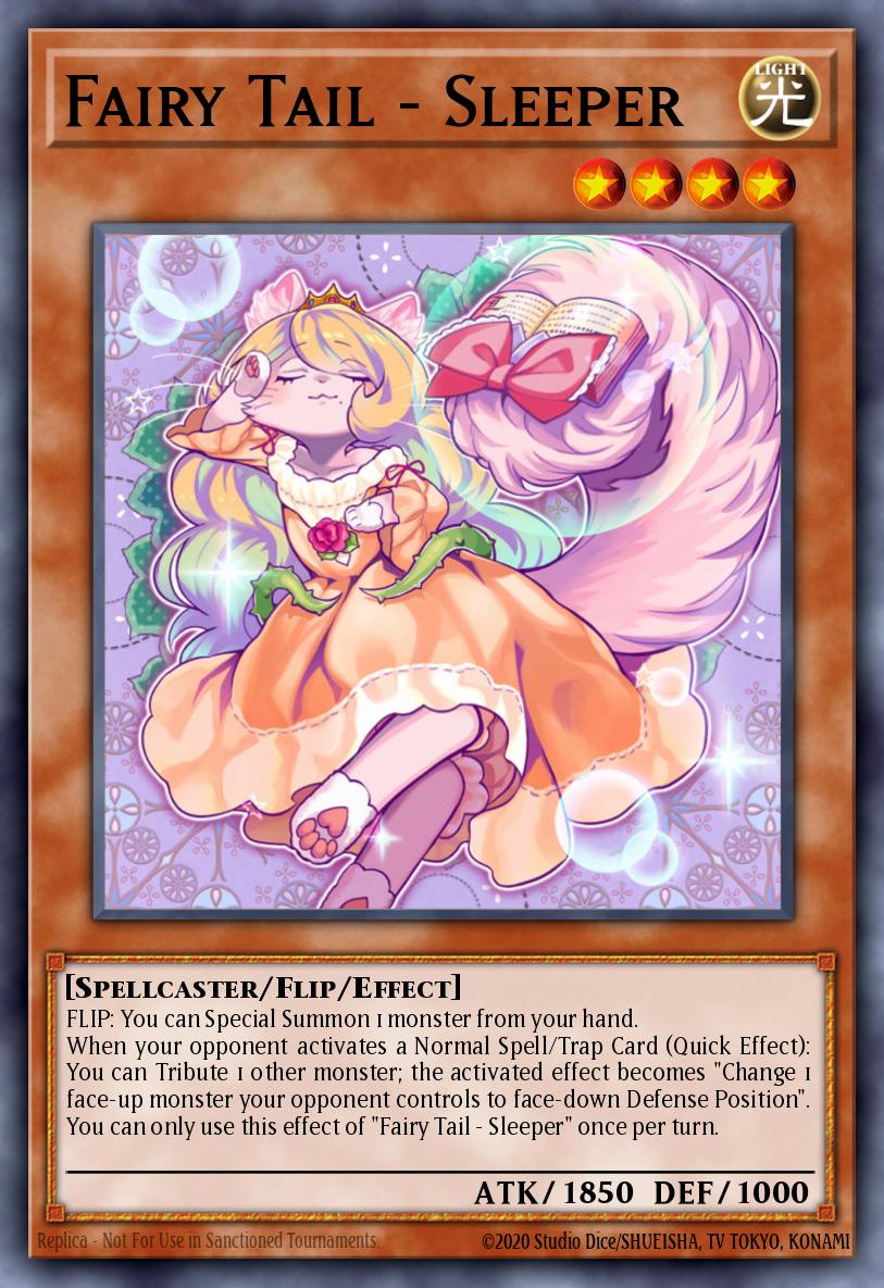Fairy Tail - Sleeper Yu-Gi-Oh card
