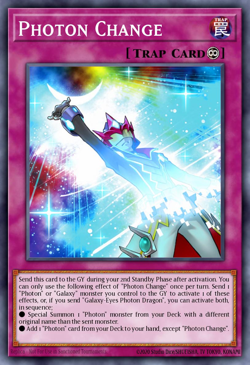 Photon Change Yu-Gi-Oh card