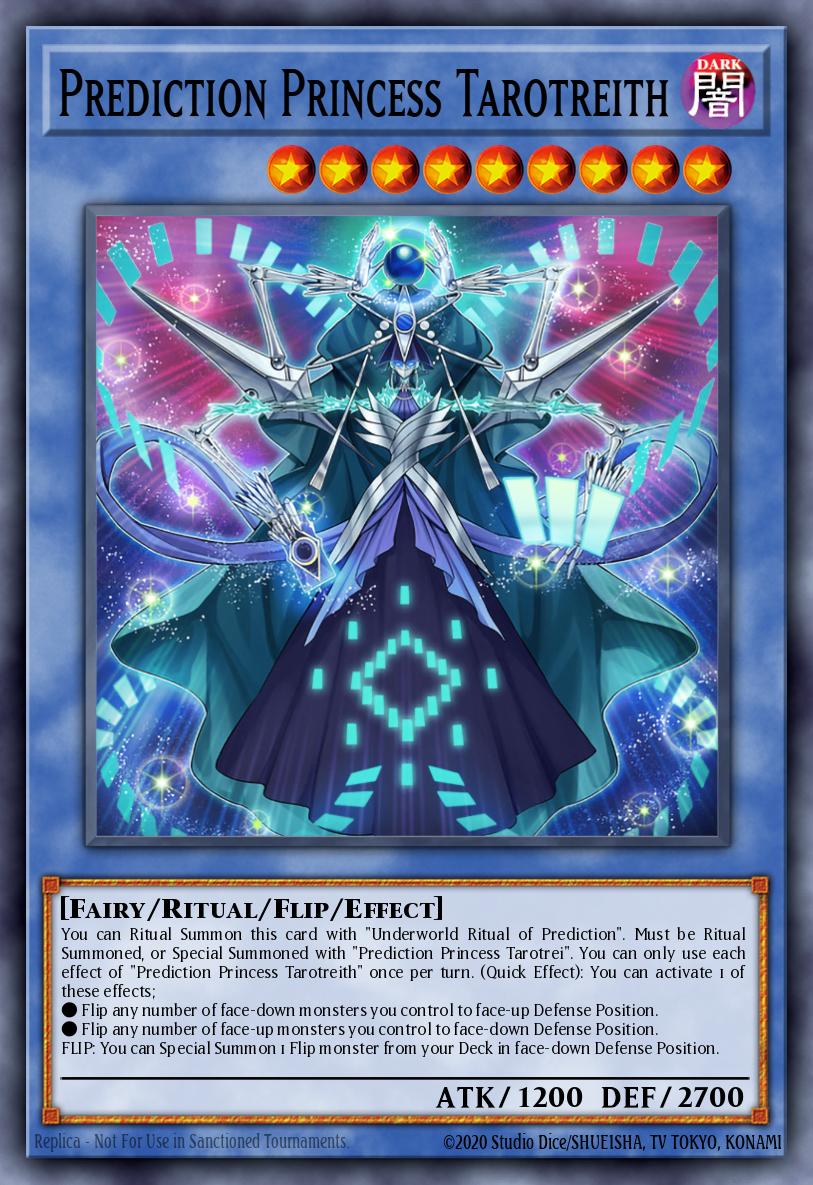 Prediction Princess Tarotreith Yu-Gi-Oh card