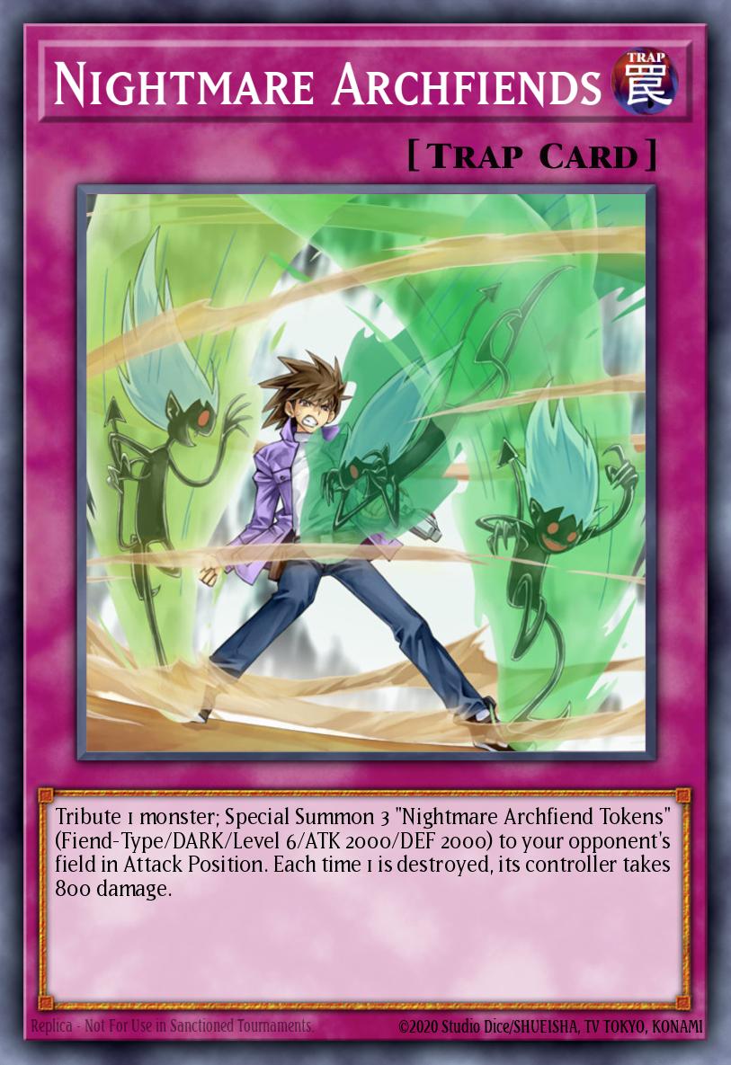Nightmare Archfiends Yu-Gi-Oh card