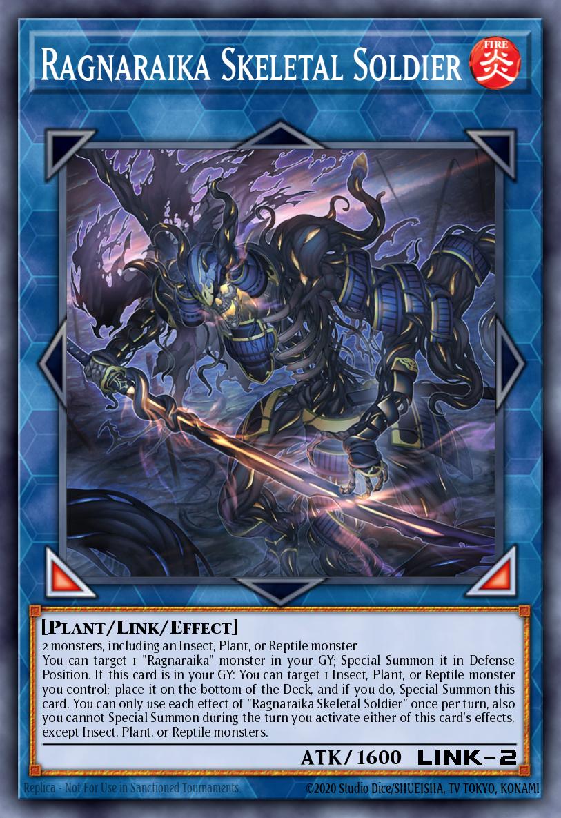 Ragnaraika Skeletal Soldier Yu-Gi-Oh card