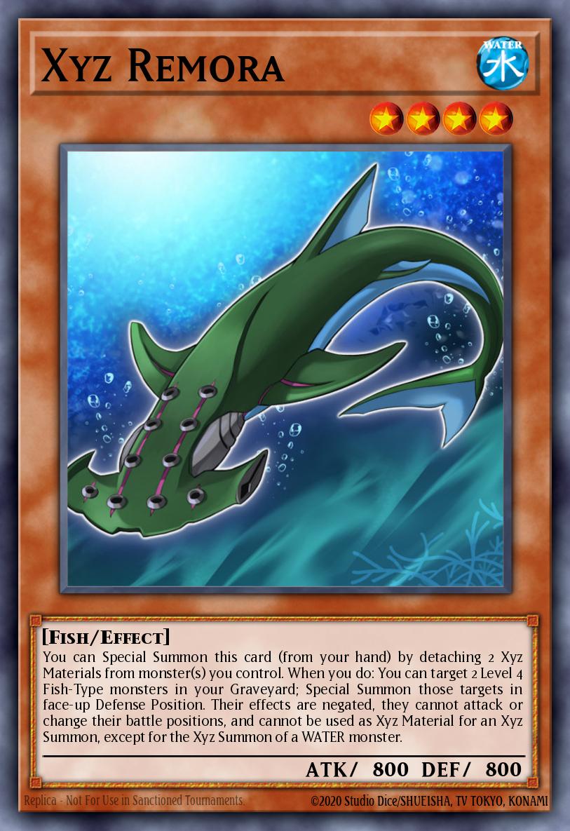 Xyz Remora Yu-Gi-Oh card