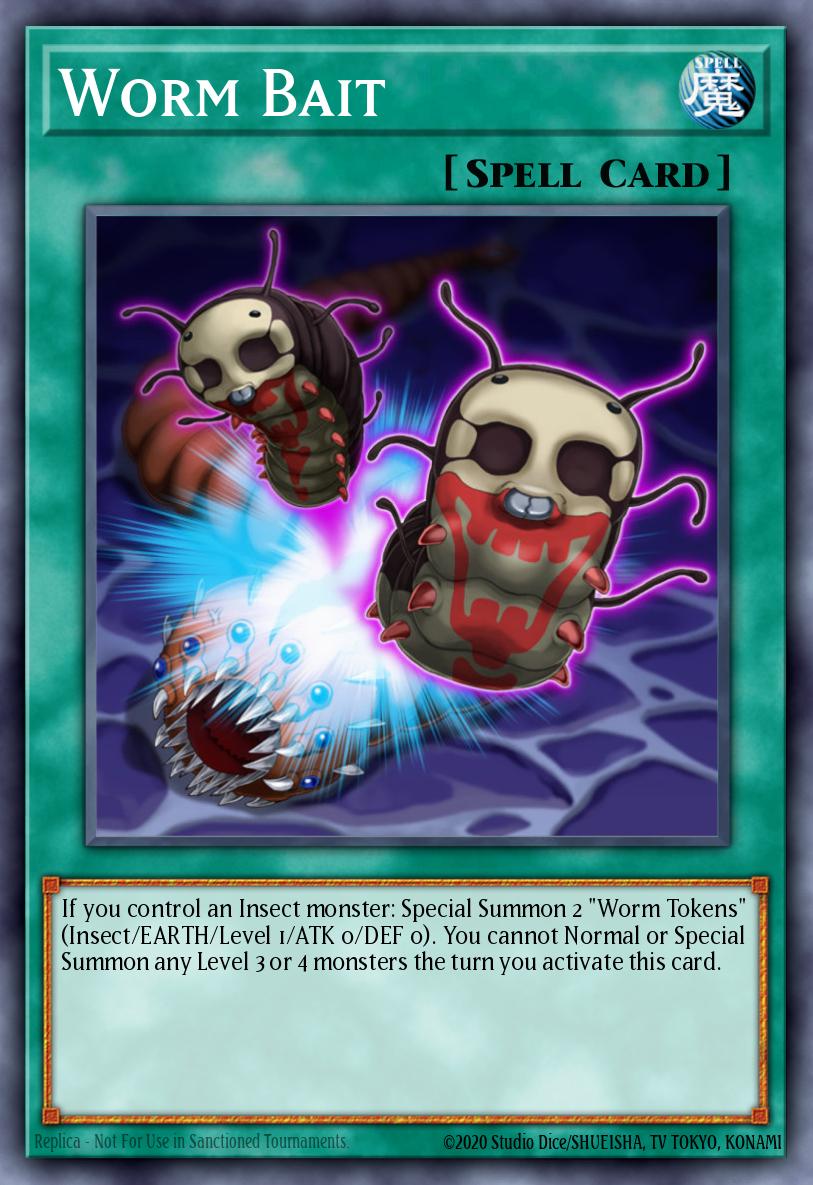 Worm Bait Yu-Gi-Oh card