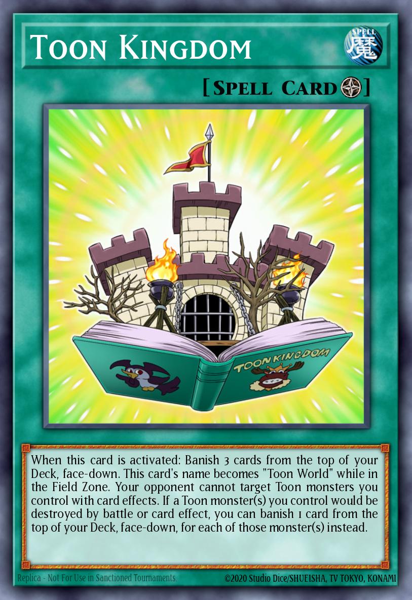 Toon Kingdom Yu-Gi-Oh card