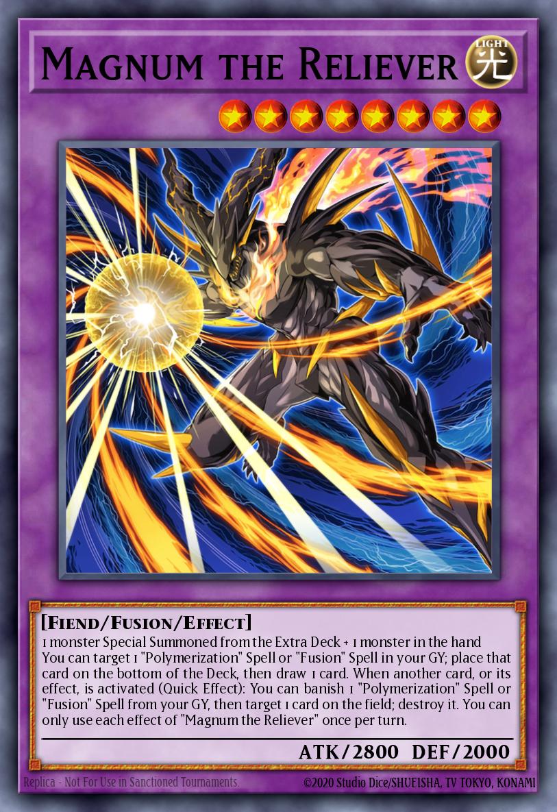 Magnum the Reliever Yu-Gi-Oh card