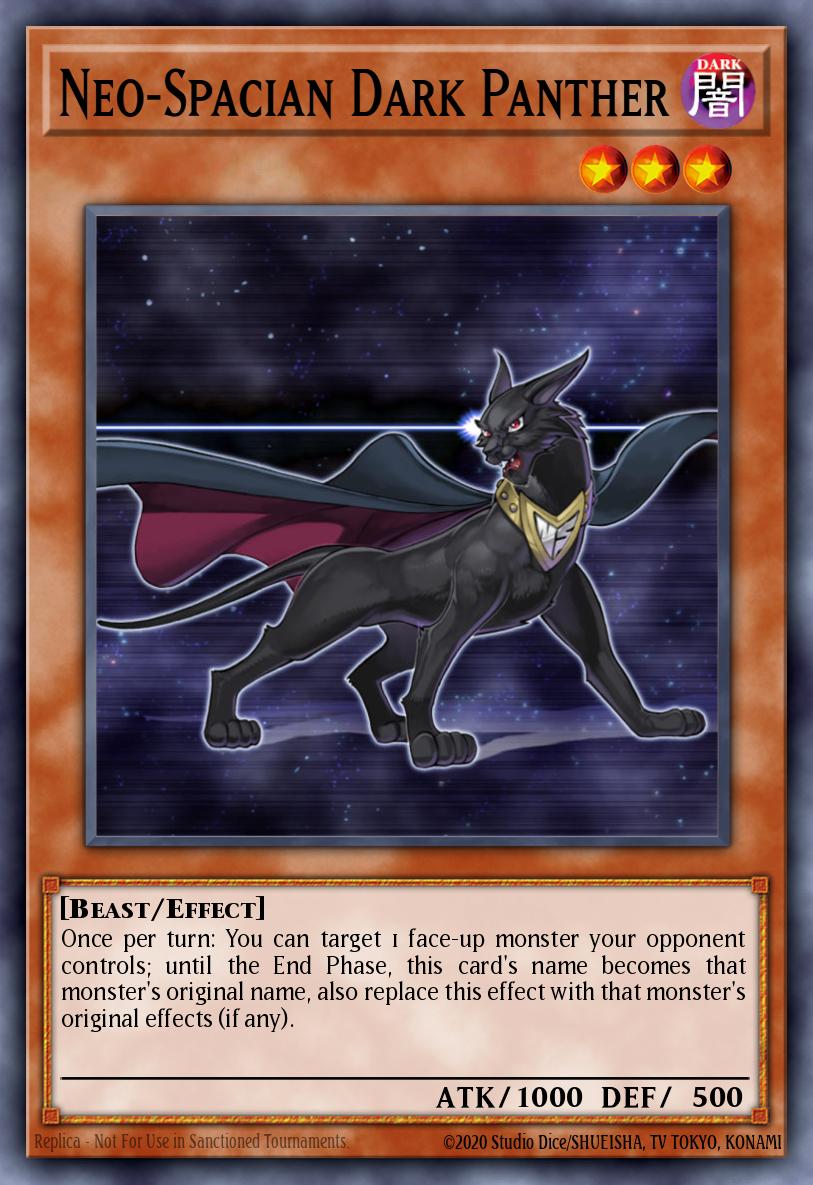 Neo-Spacian Dark Panther Yu-Gi-Oh card