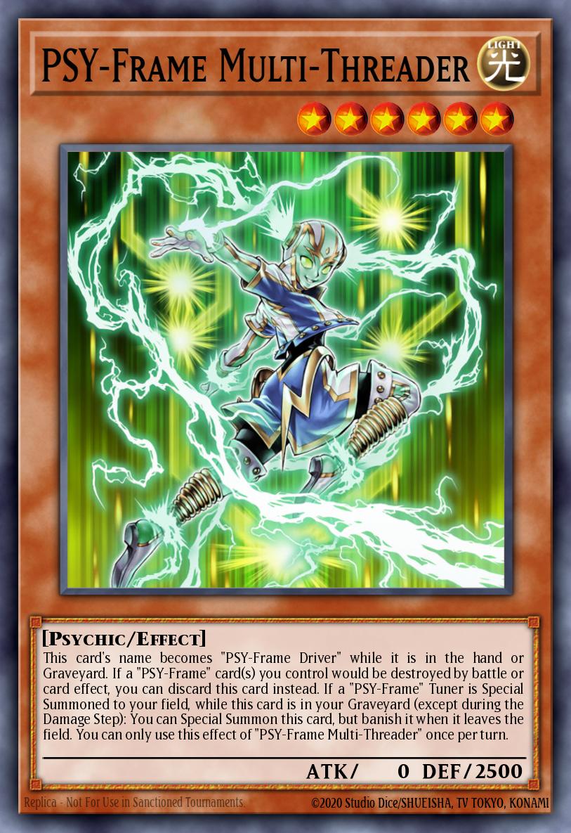 PSY-Frame Multi-Threader Yu-Gi-Oh card