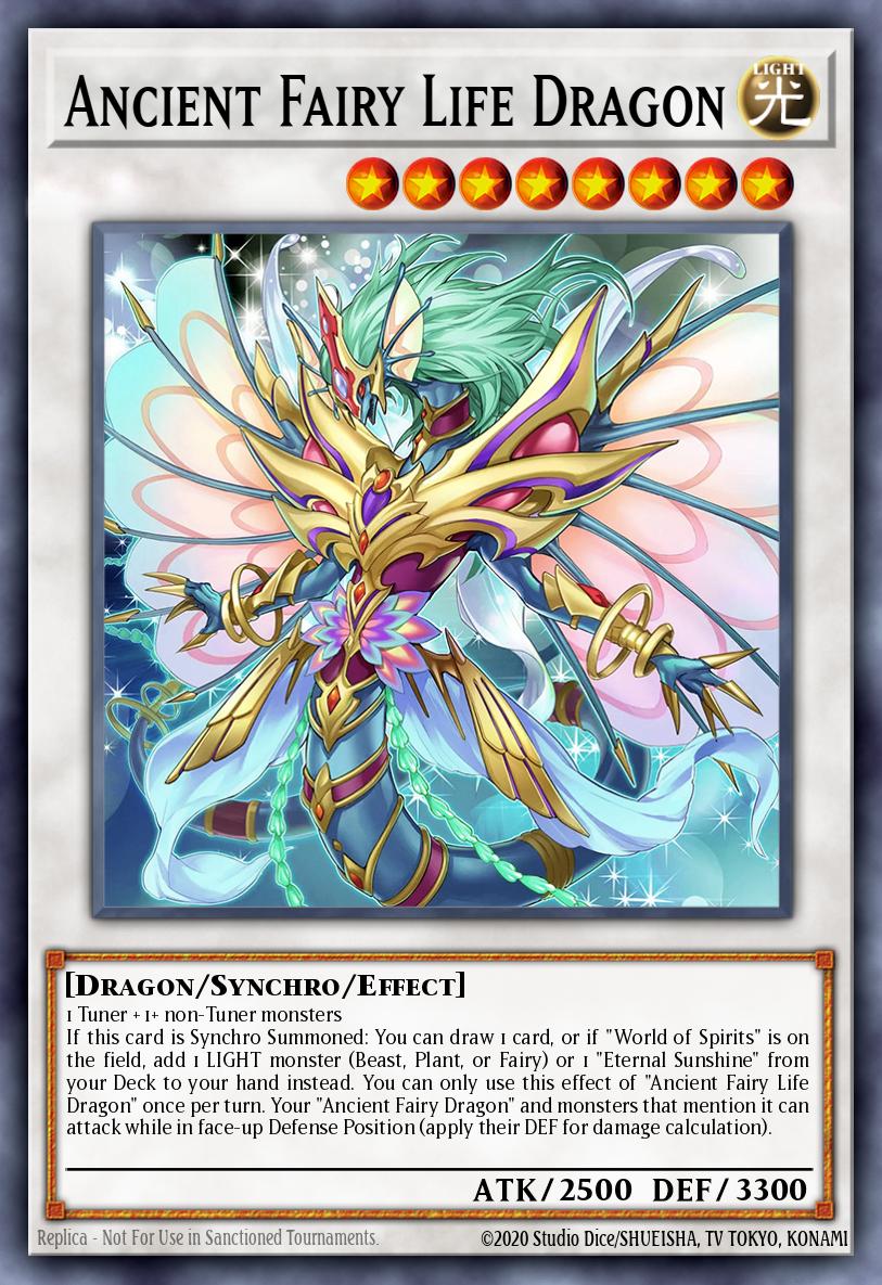 Ancient Fairy Life Dragon Yu-Gi-Oh card