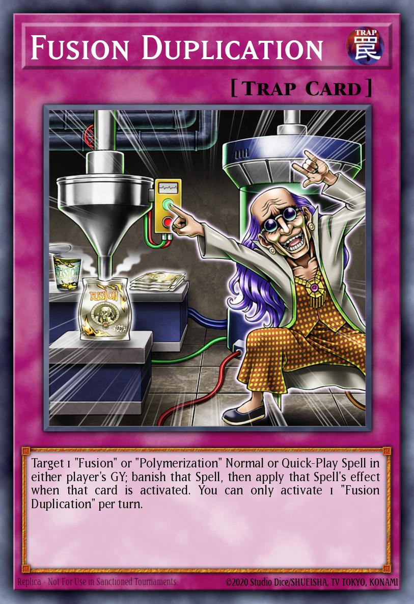 Fusion Duplication Yu-Gi-Oh card