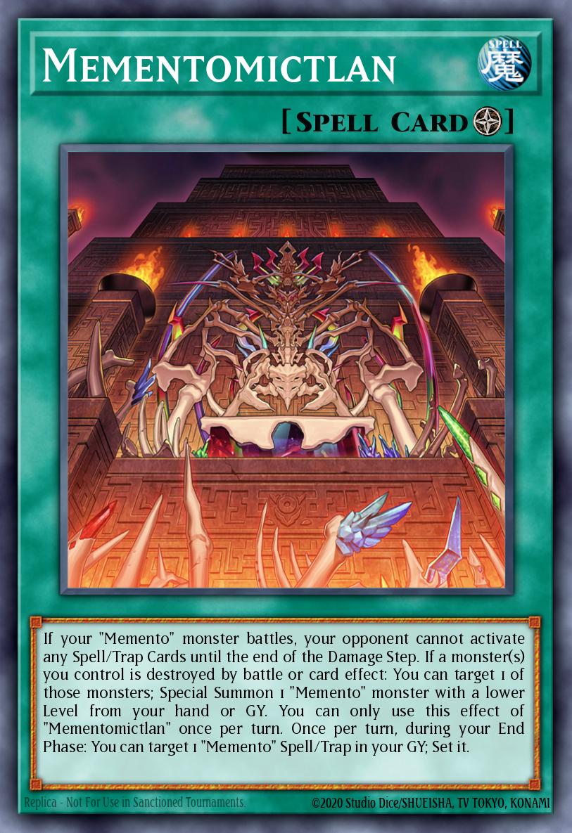 Mementomictlan Yu-Gi-Oh card