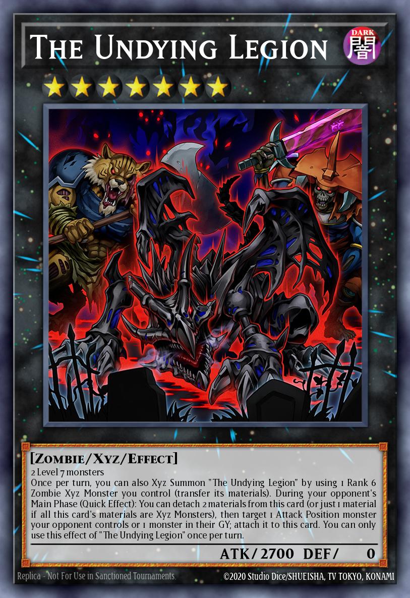 The Undying Legion Yu-Gi-Oh card