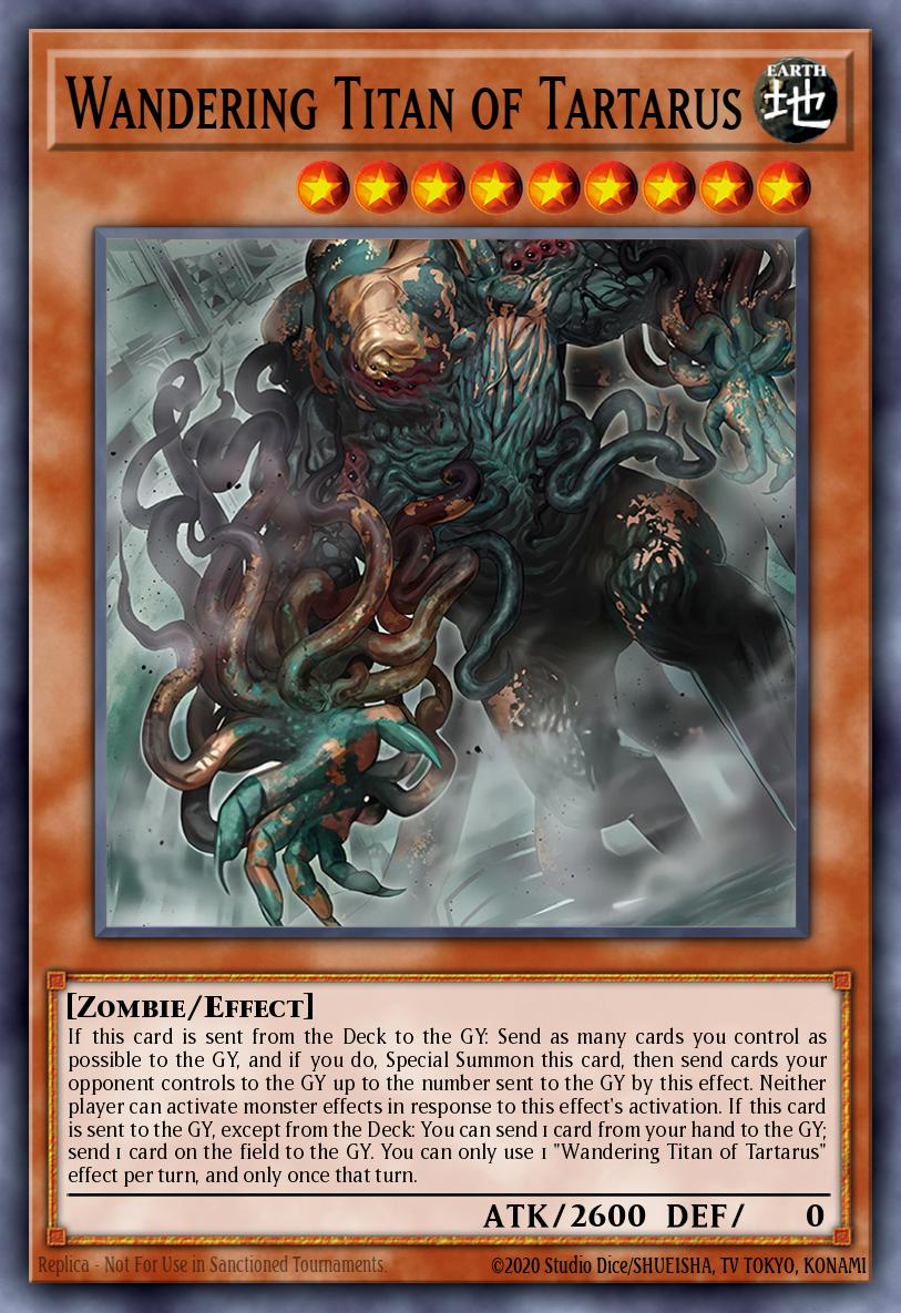Wandering Titan of Tartarus Yu-Gi-Oh card