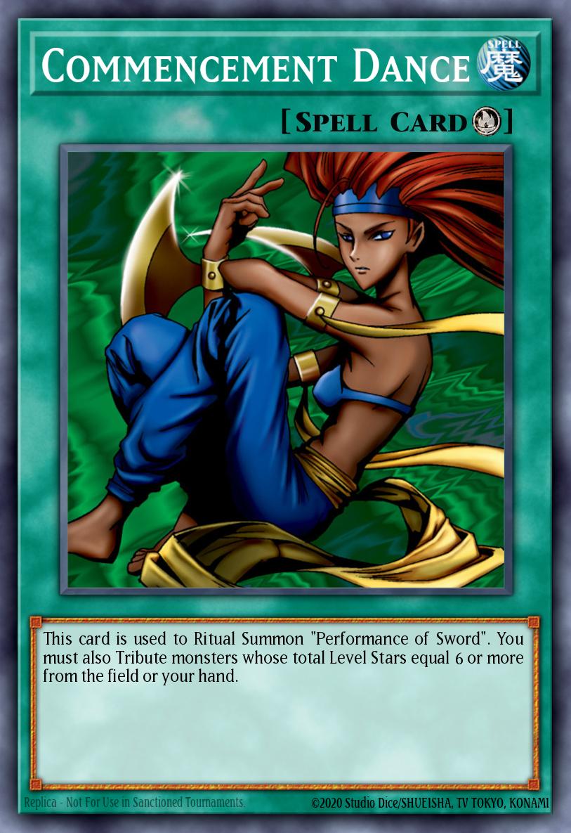 Commencement Dance Yu-Gi-Oh card
