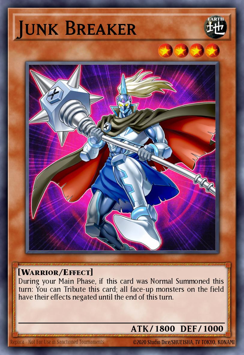 Junk Breaker Yu-Gi-Oh card