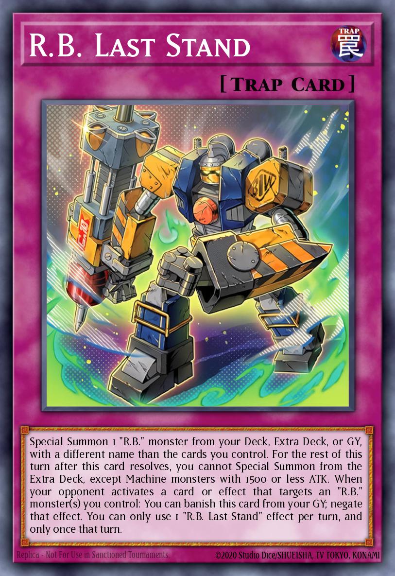 R.B. Last Stand Yu-Gi-Oh card