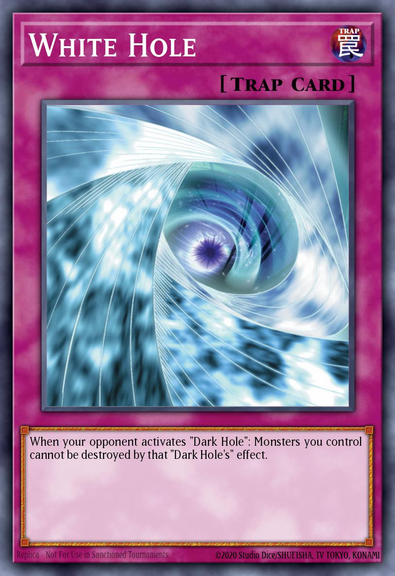 White Hole Yu-Gi-Oh card