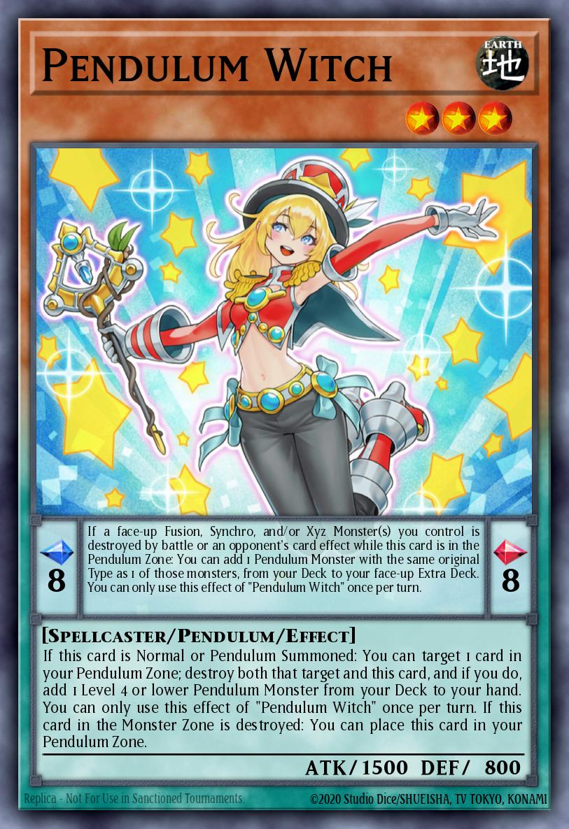 Pendulum Witch Yu-Gi-Oh card