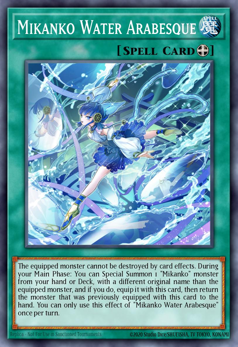 Mikanko Water Arabesque Yu-Gi-Oh card