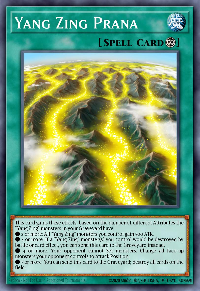 Yang Zing Prana Yu-Gi-Oh card