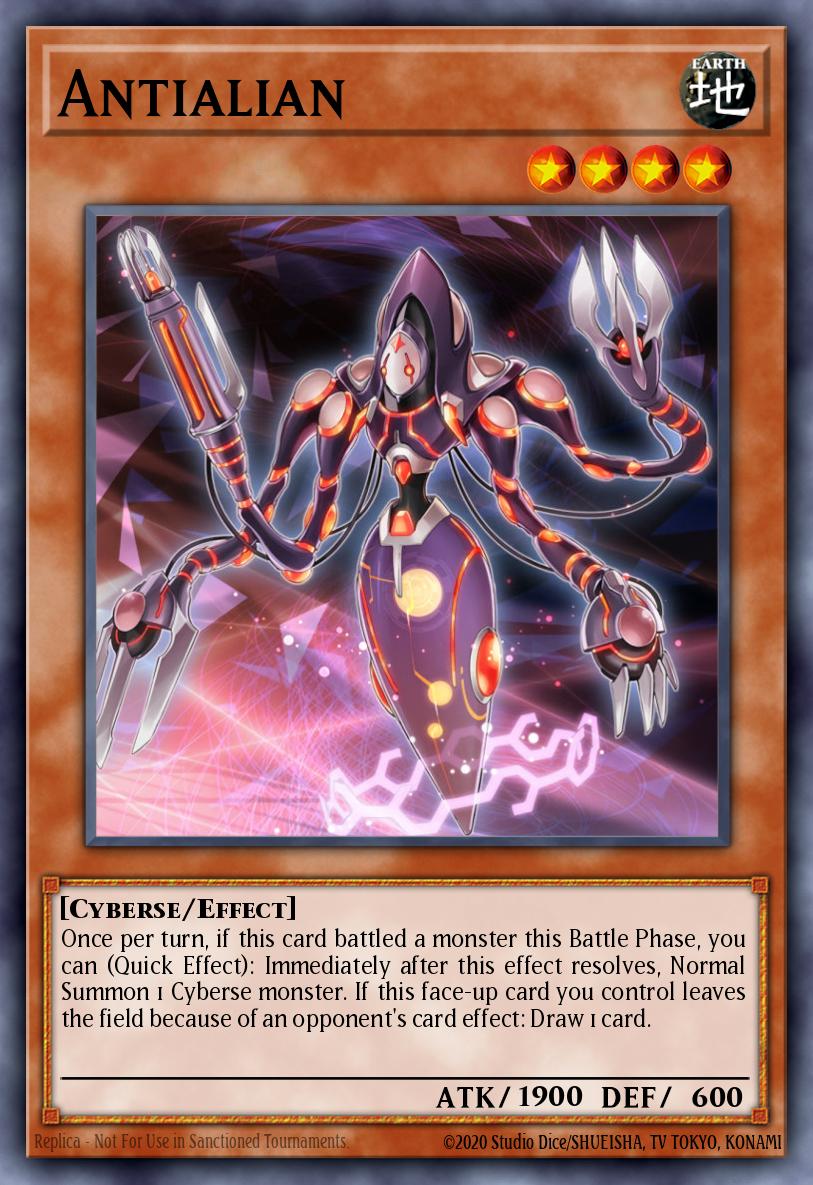 Antialian Yu-Gi-Oh card