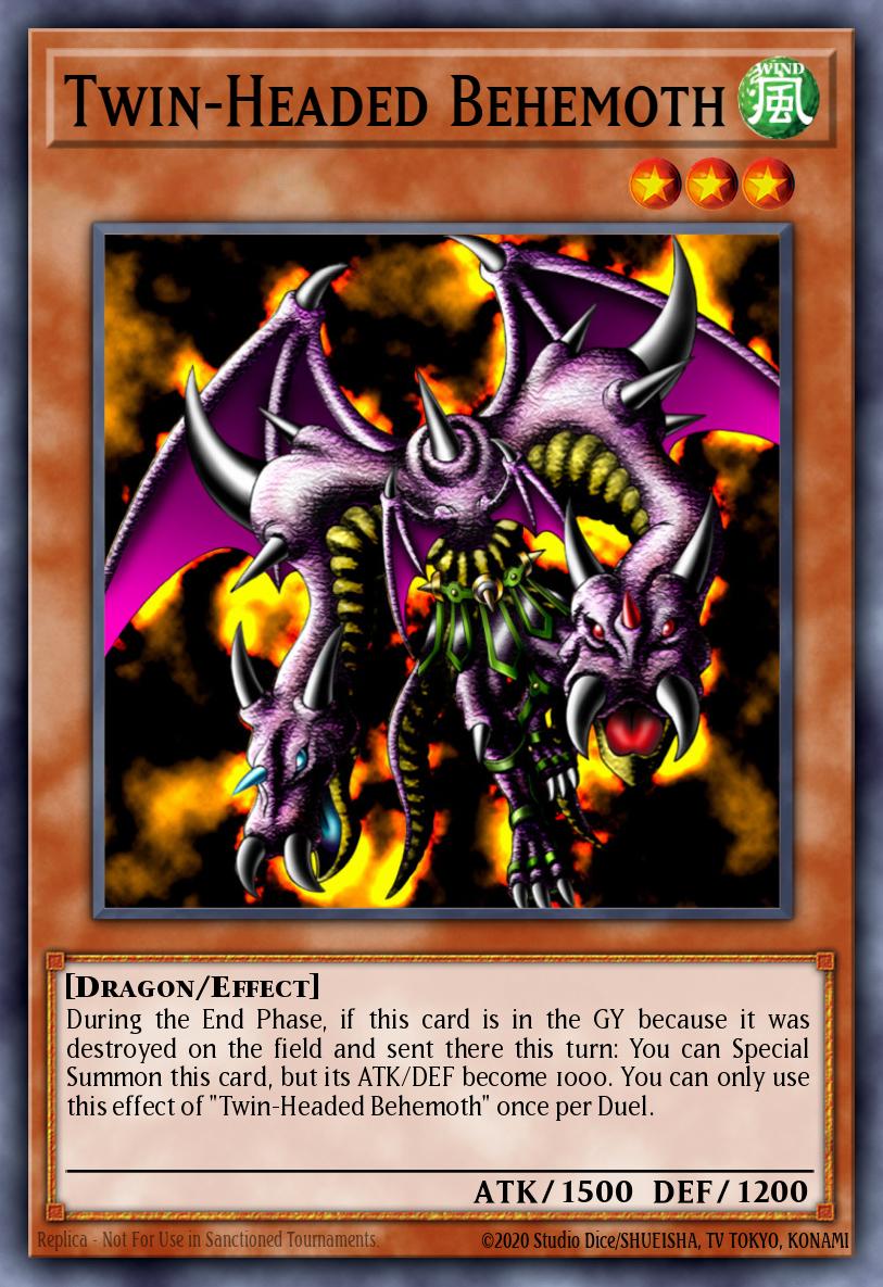 Twin-Headed Behemoth Yu-Gi-Oh card