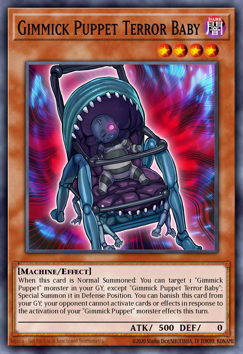Gimmick Puppet Terror Baby Yu-Gi-Oh card
