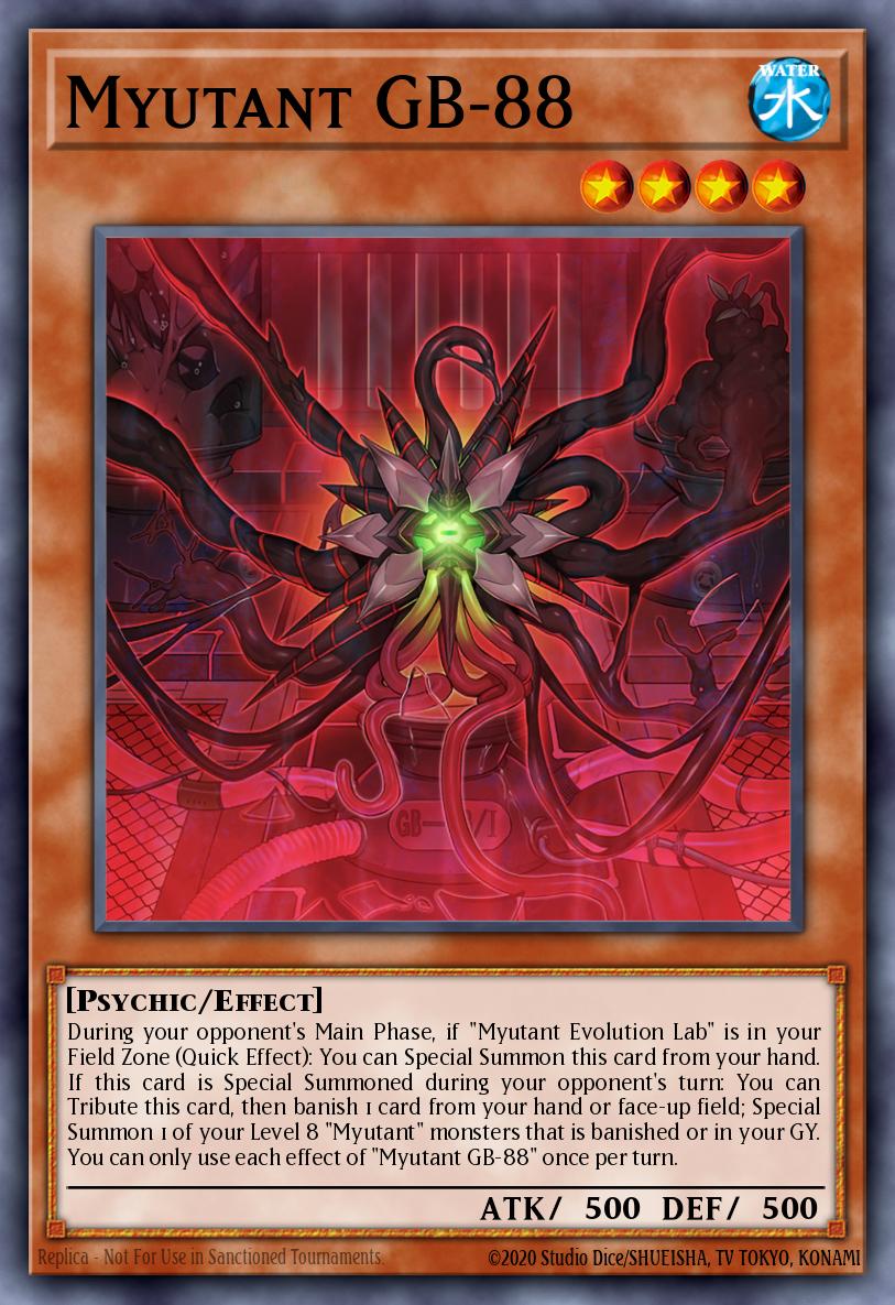Myutant GB-88 Yu-Gi-Oh card