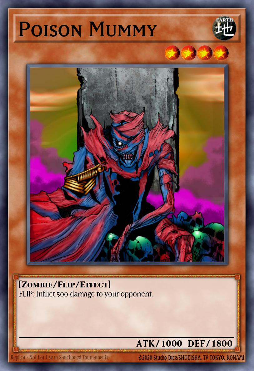 Poison Mummy Yu-Gi-Oh card