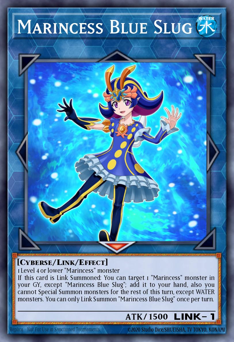 Marincess Blue Slug Yu-Gi-Oh card