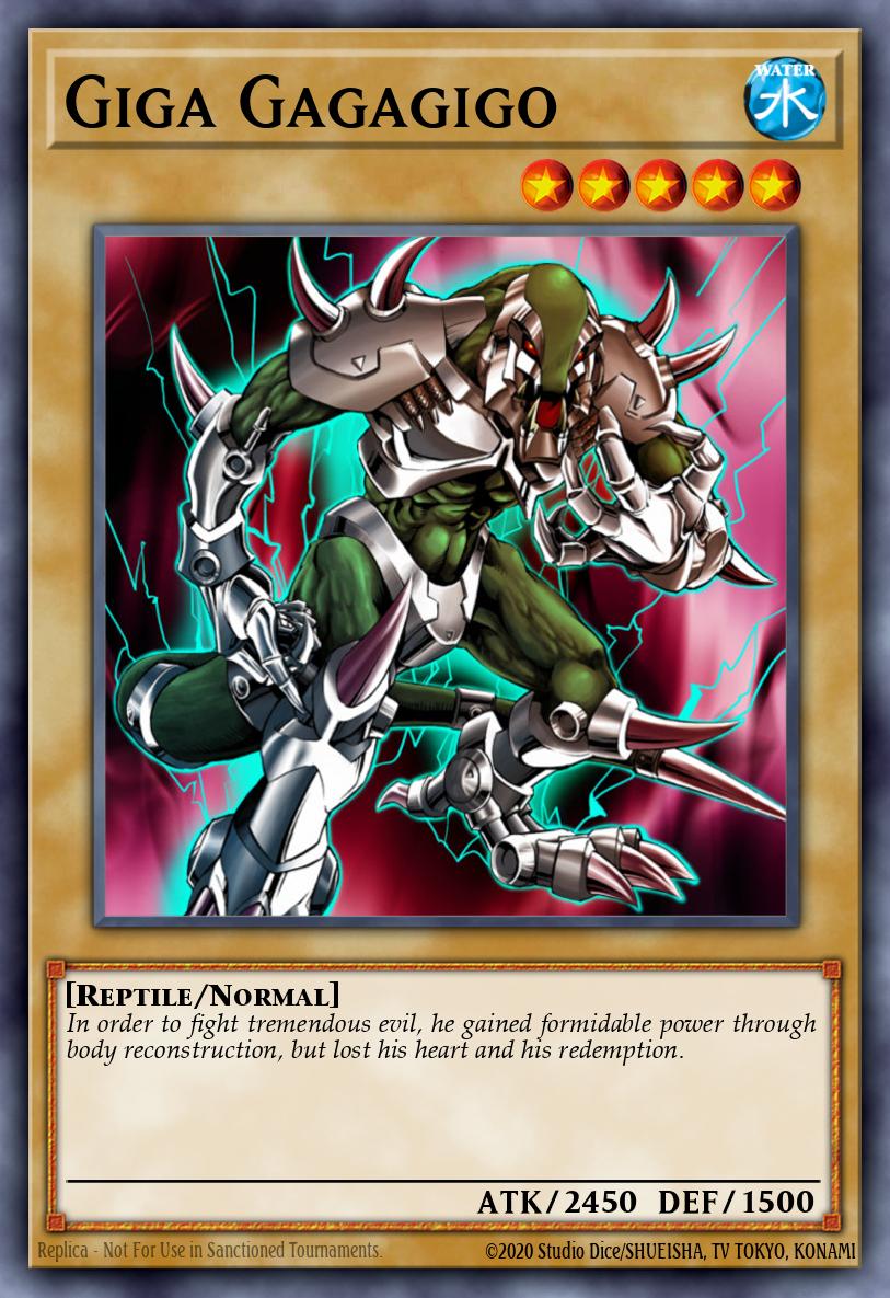 Giga Gagagigo Yu-Gi-Oh card
