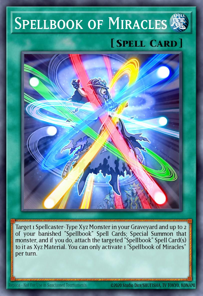 Spellbook of Miracles Yu-Gi-Oh card