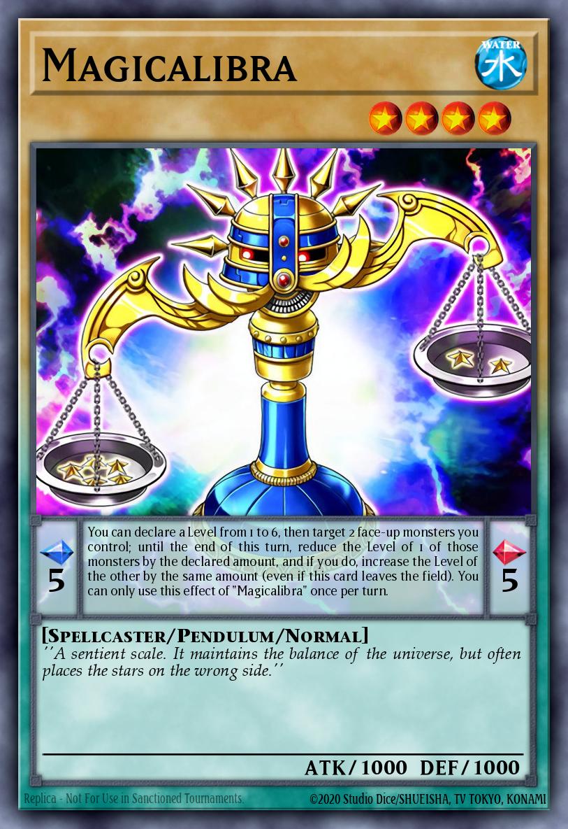 Magicalibra Yu-Gi-Oh card
