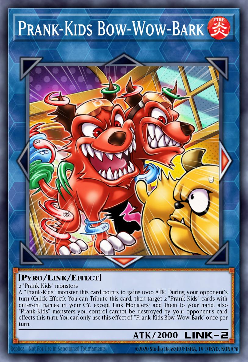 Prank-Kids Bow-Wow-Bark Yu-Gi-Oh card