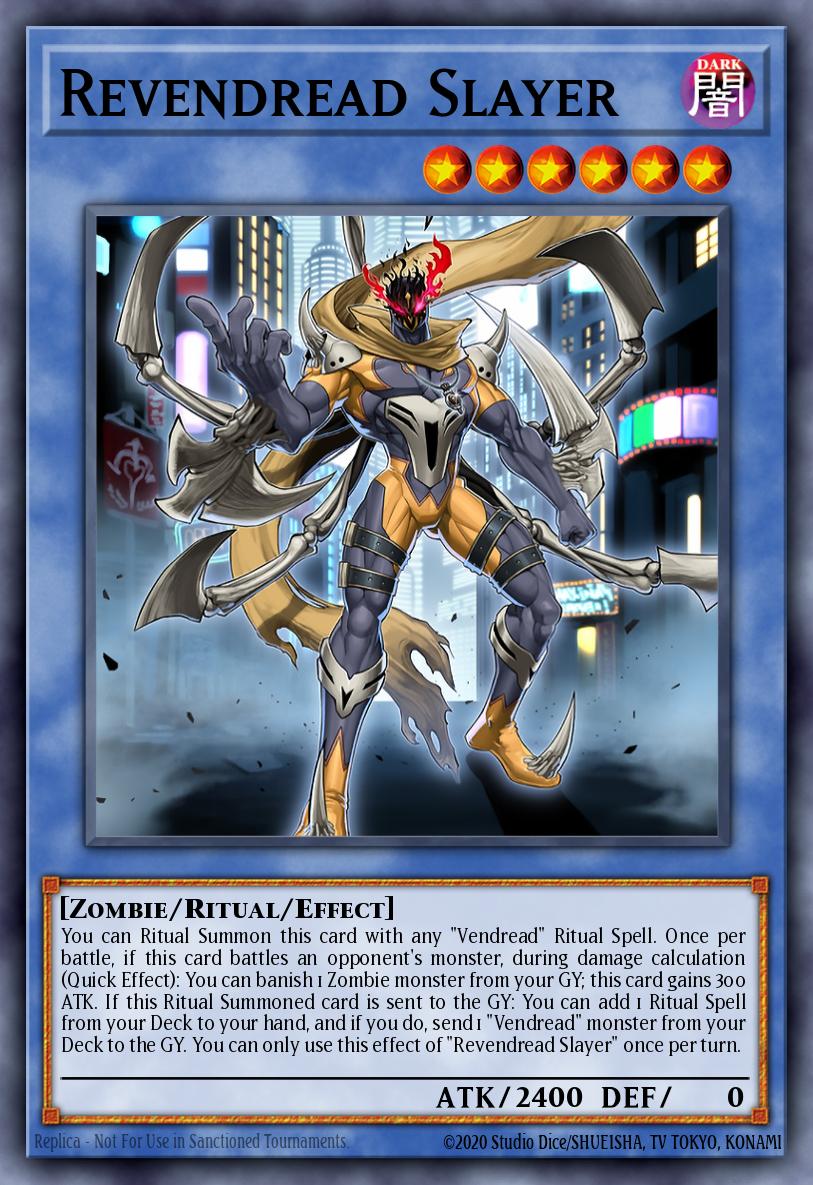 Revendread Slayer Yu-Gi-Oh card