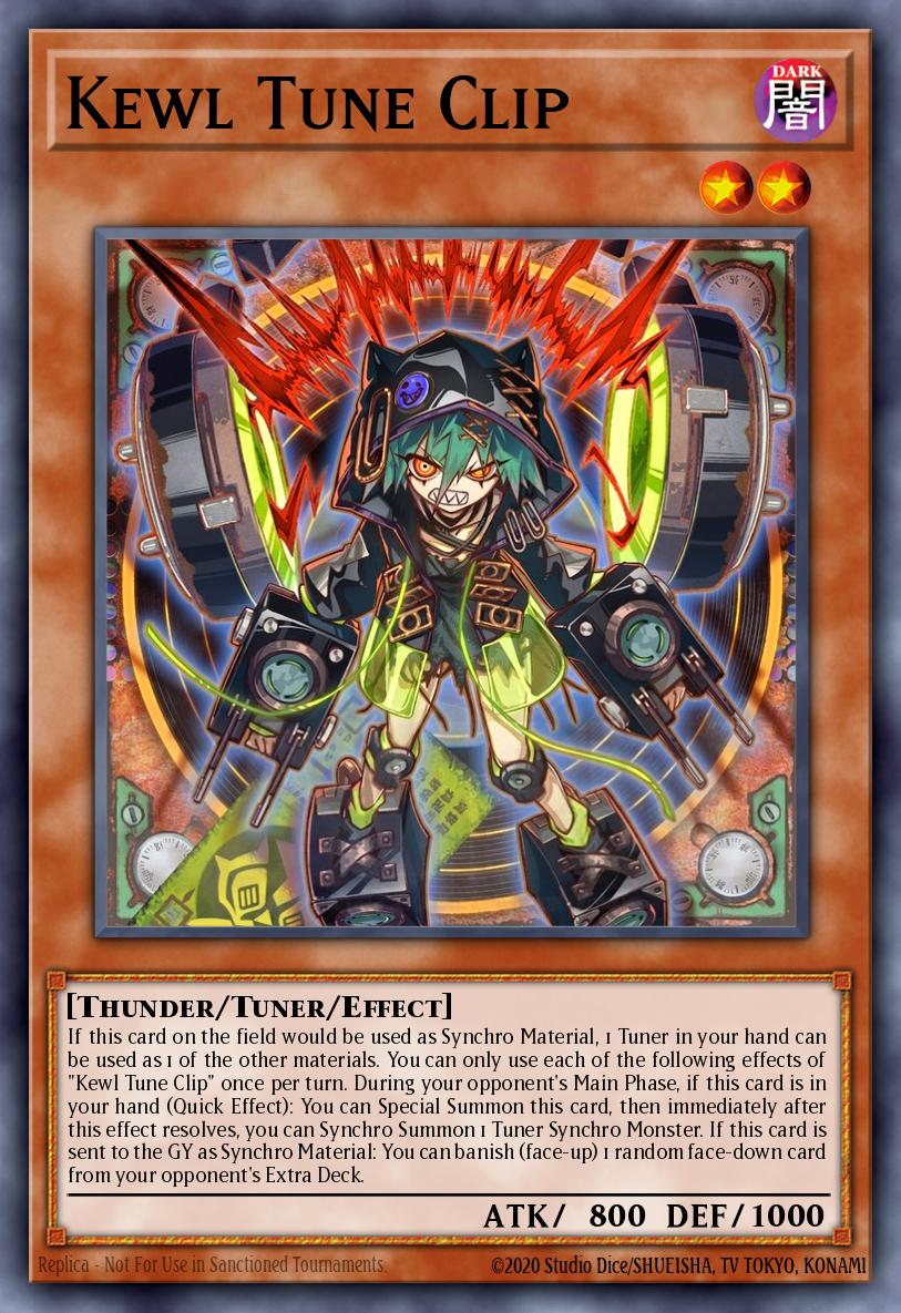 Kewl Tune Clip Yu-Gi-Oh card