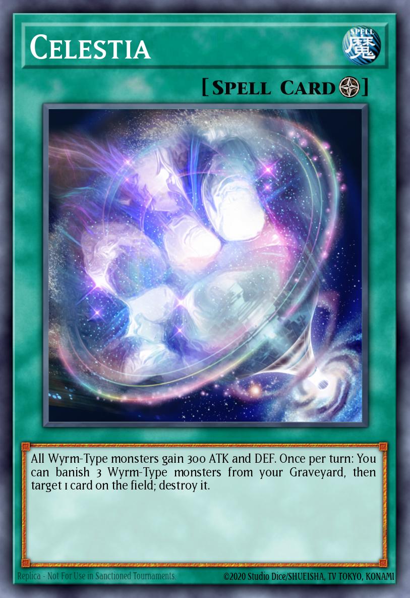 Celestia Yu-Gi-Oh card