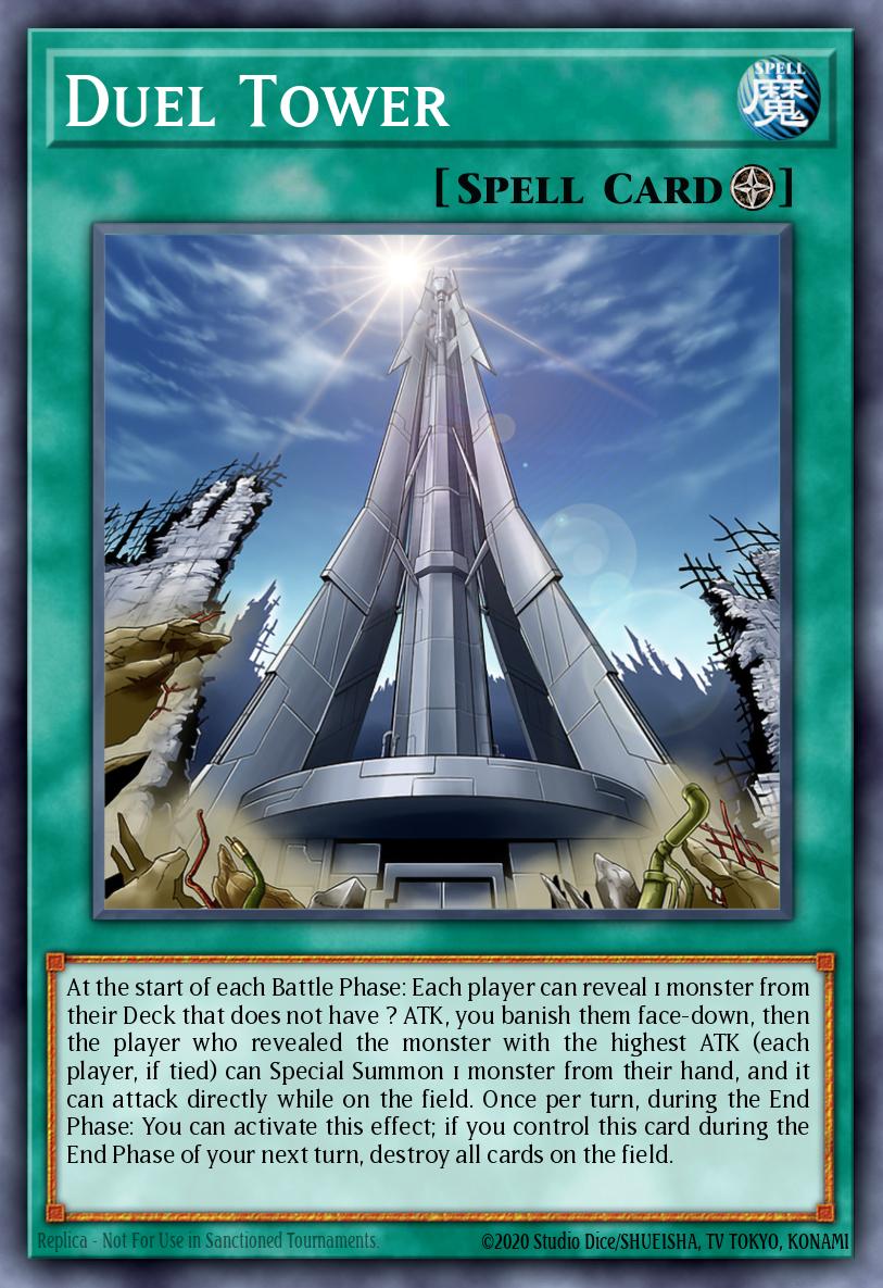 Duel Tower Yu-Gi-Oh card