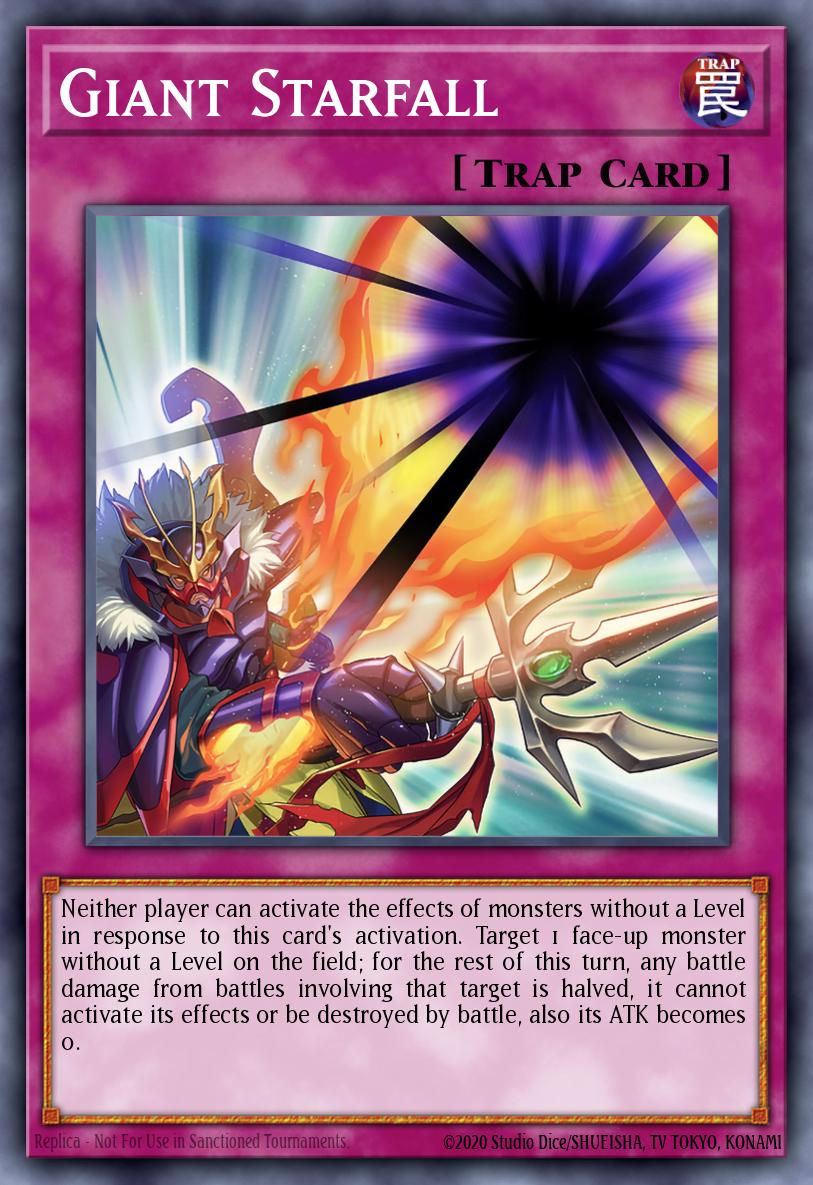 Giant Starfall Yu-Gi-Oh card