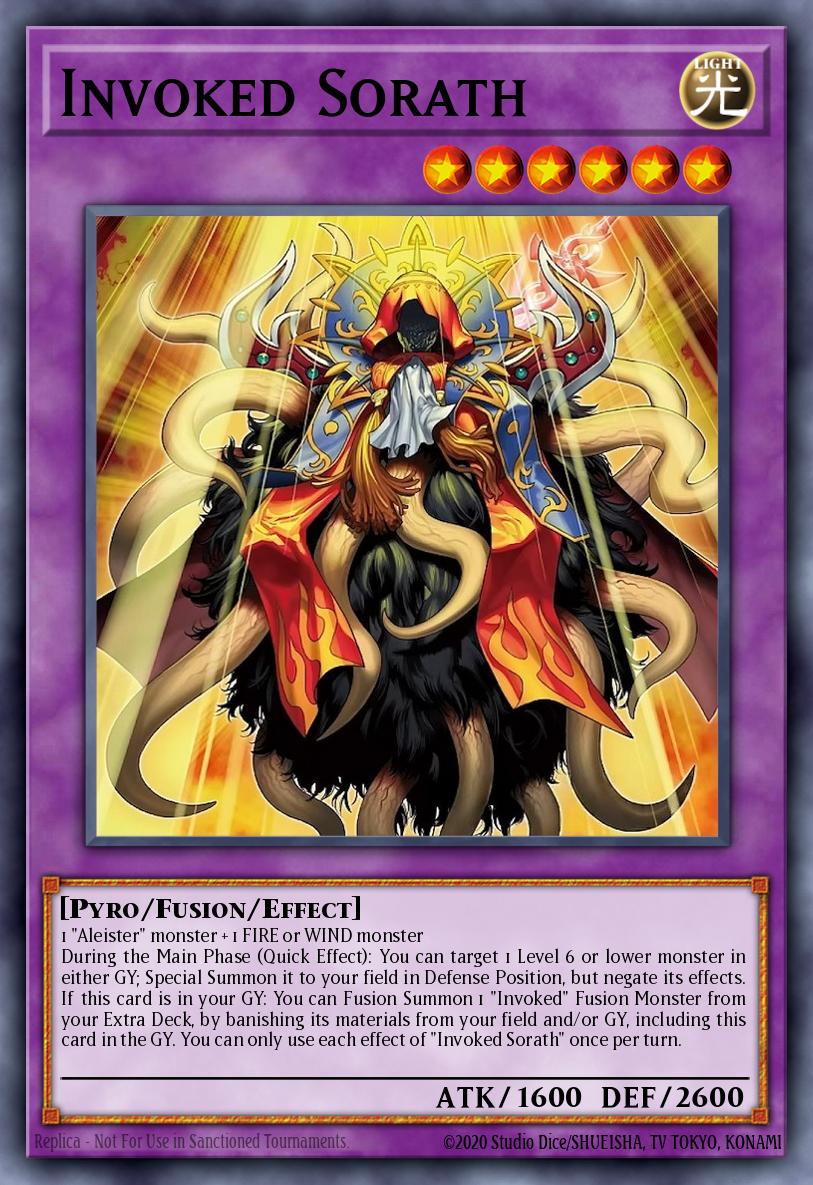 Invoked Sorath Yu-Gi-Oh card