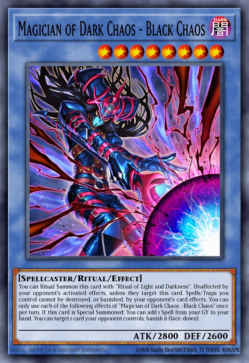 Magician of Dark Chaos - Black Chaos Yu-Gi-Oh card