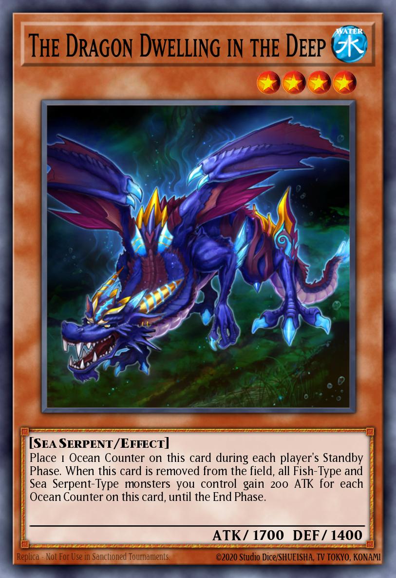 The Dragon Dwelling in the Deep Yu-Gi-Oh card