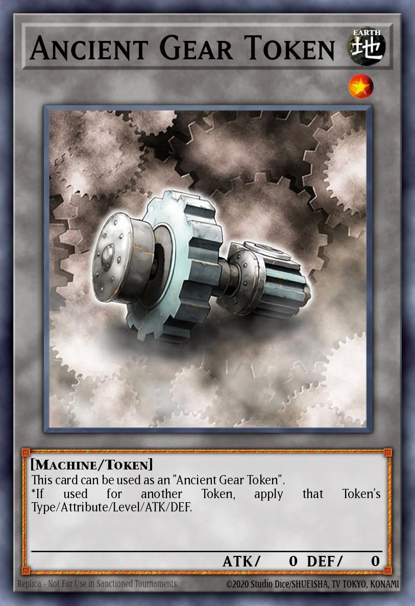 Ancient Gear Token Yu-Gi-Oh card