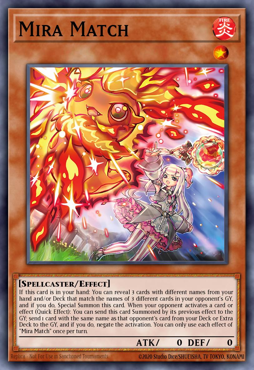 Mira Match Yu-Gi-Oh card