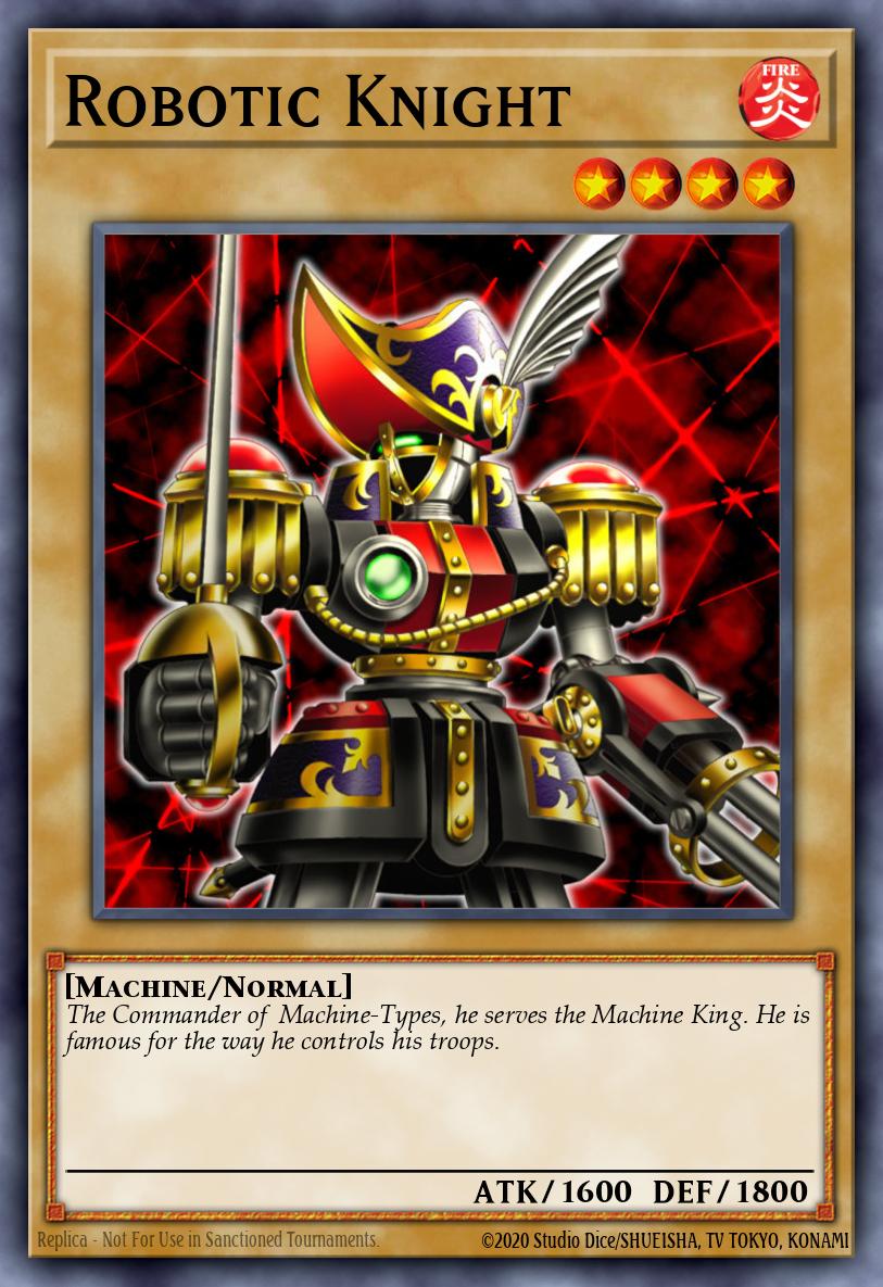Robotic Knight Yu-Gi-Oh card