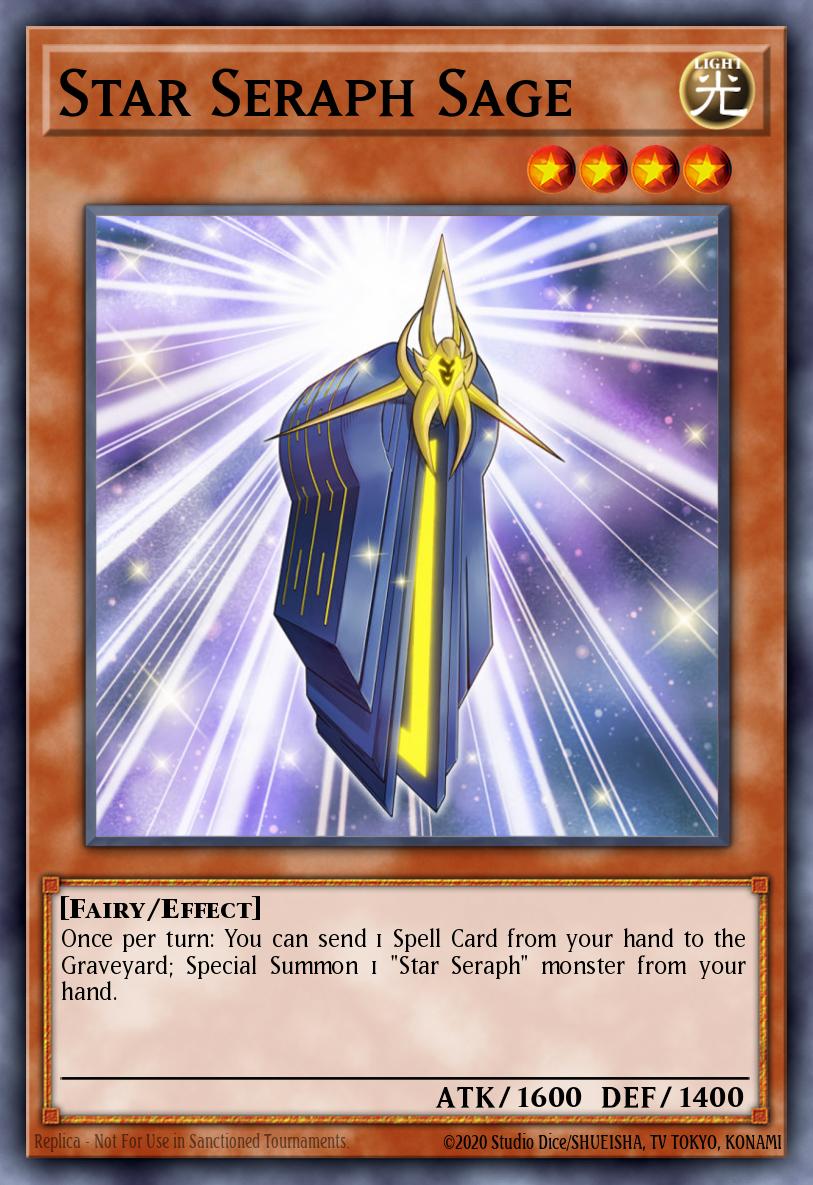 Star Seraph Sage Yu-Gi-Oh card